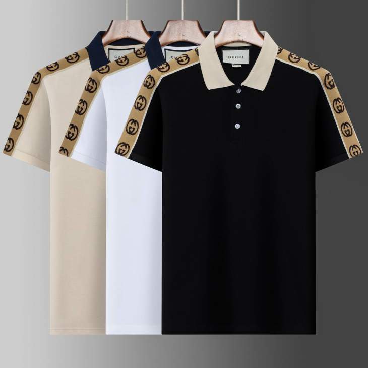 Picture of Gucci Polo Shirts Short _SKUGucciM-3XLgyx0127563